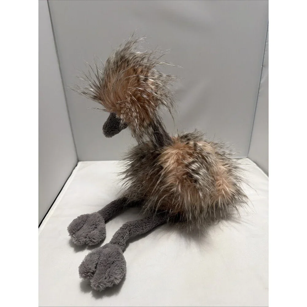 Retired Jellycat Odette Ostrich Plush, Jellycat London Ostrich Stuffed Animal
